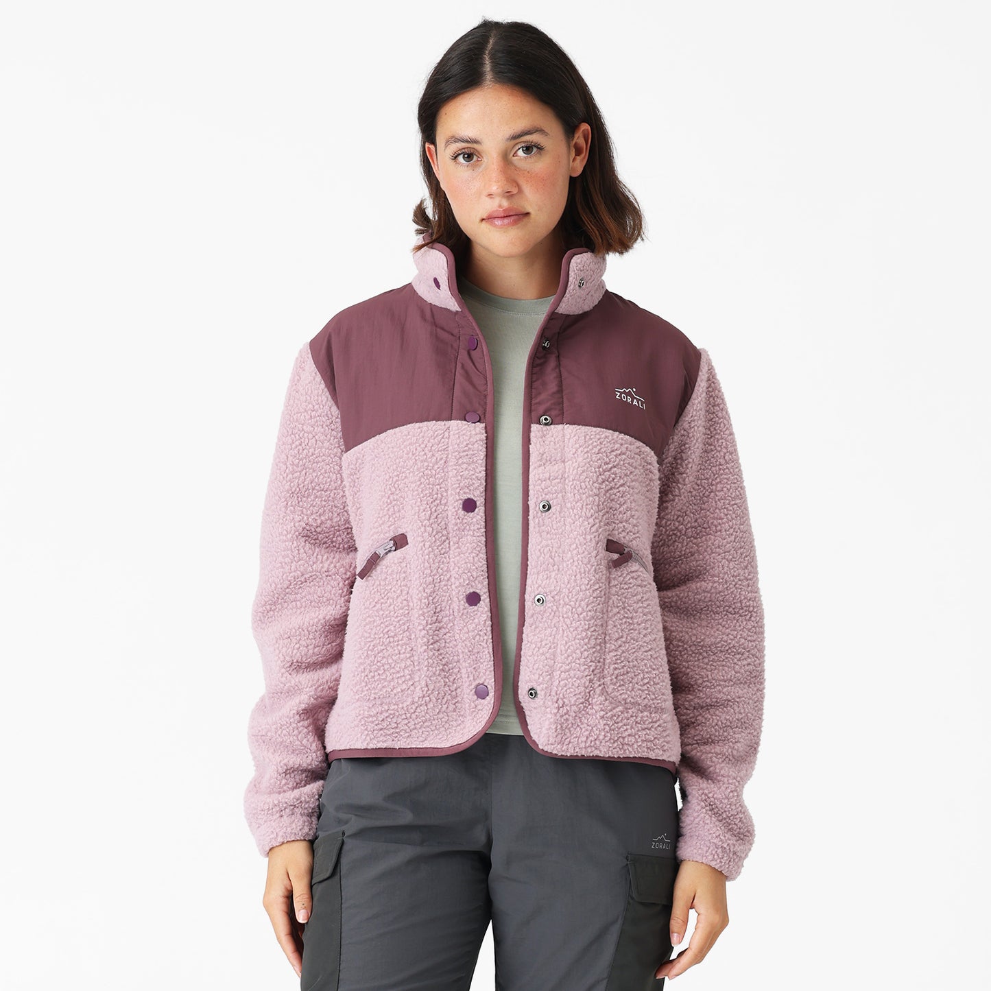 Womens Trail Fleece Lilac