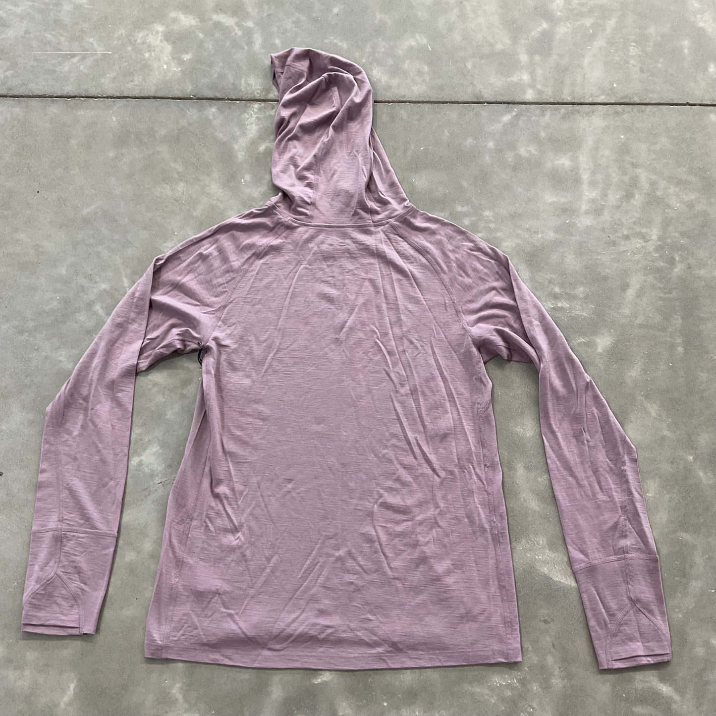 Impeccably Imperfect Womens Merino LS Hoody Lilac