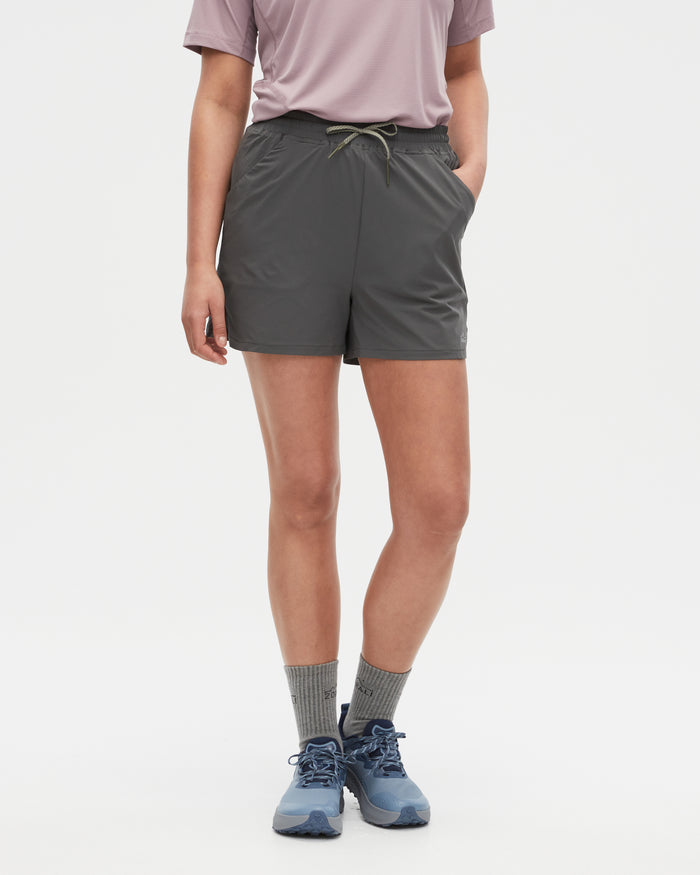 Bianca wearing the Ash shorts, size 8