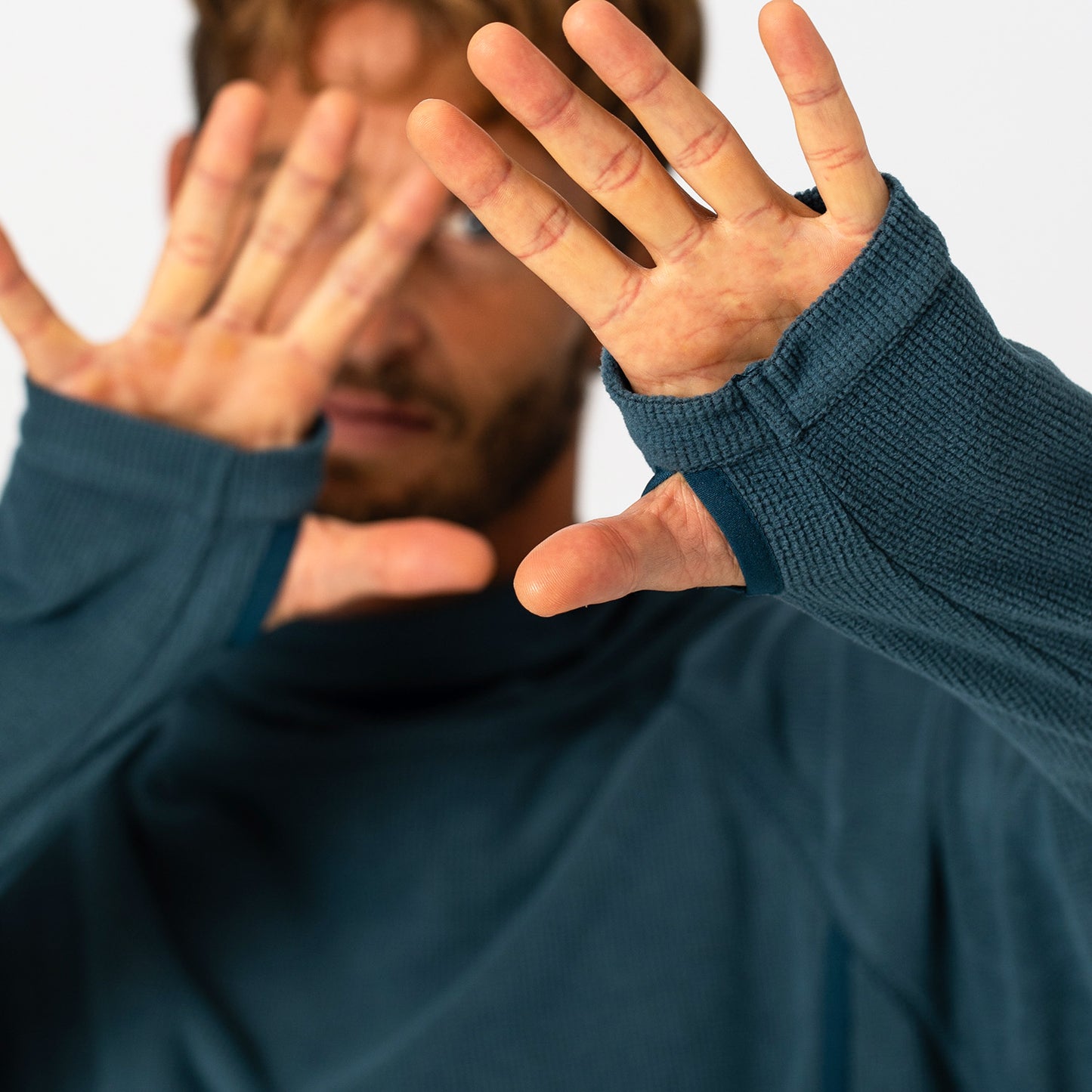 Mens Air-Grid™ Fleece Alpine Mist