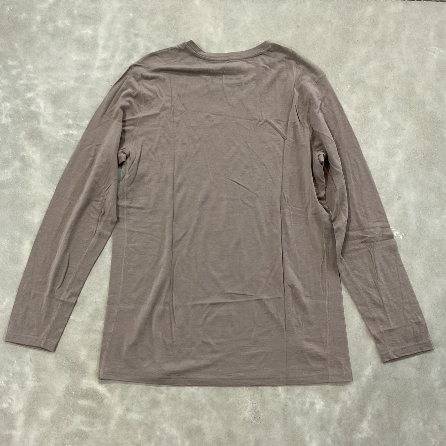 Impeccably Imperfect Mens Merino LS Base Layer Tawny