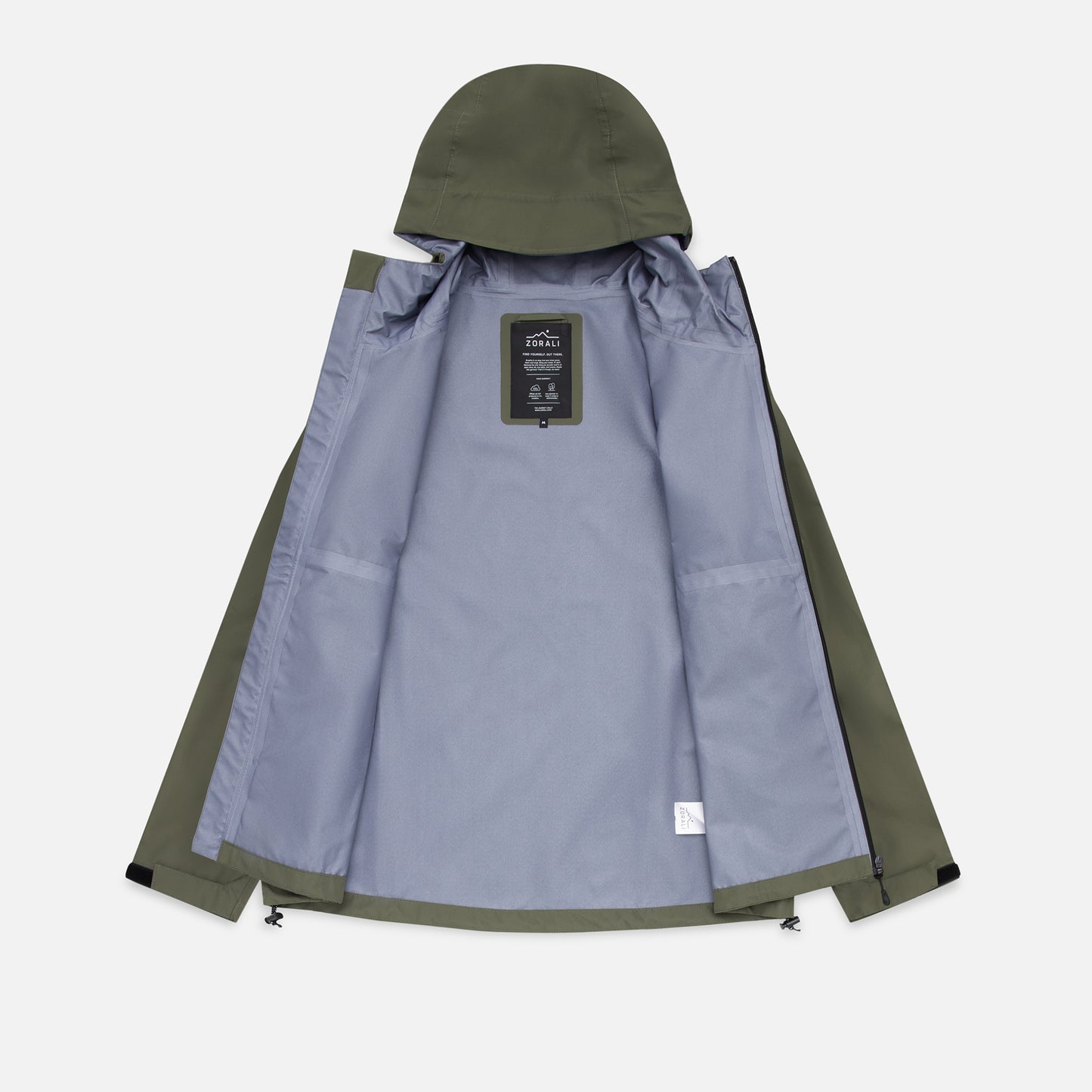 Horizon 3L Rain Jacket Dried Tea