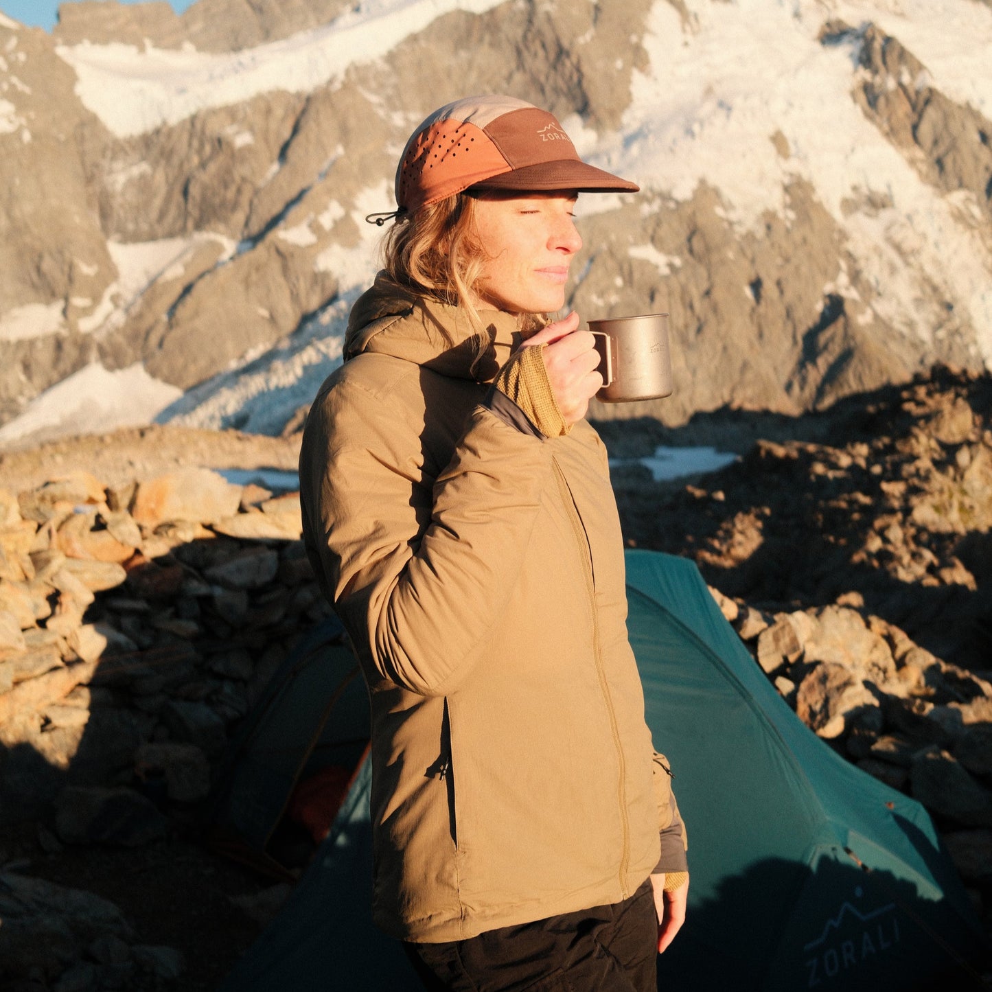 Womens Hotham Thermolite® Jacket Sand