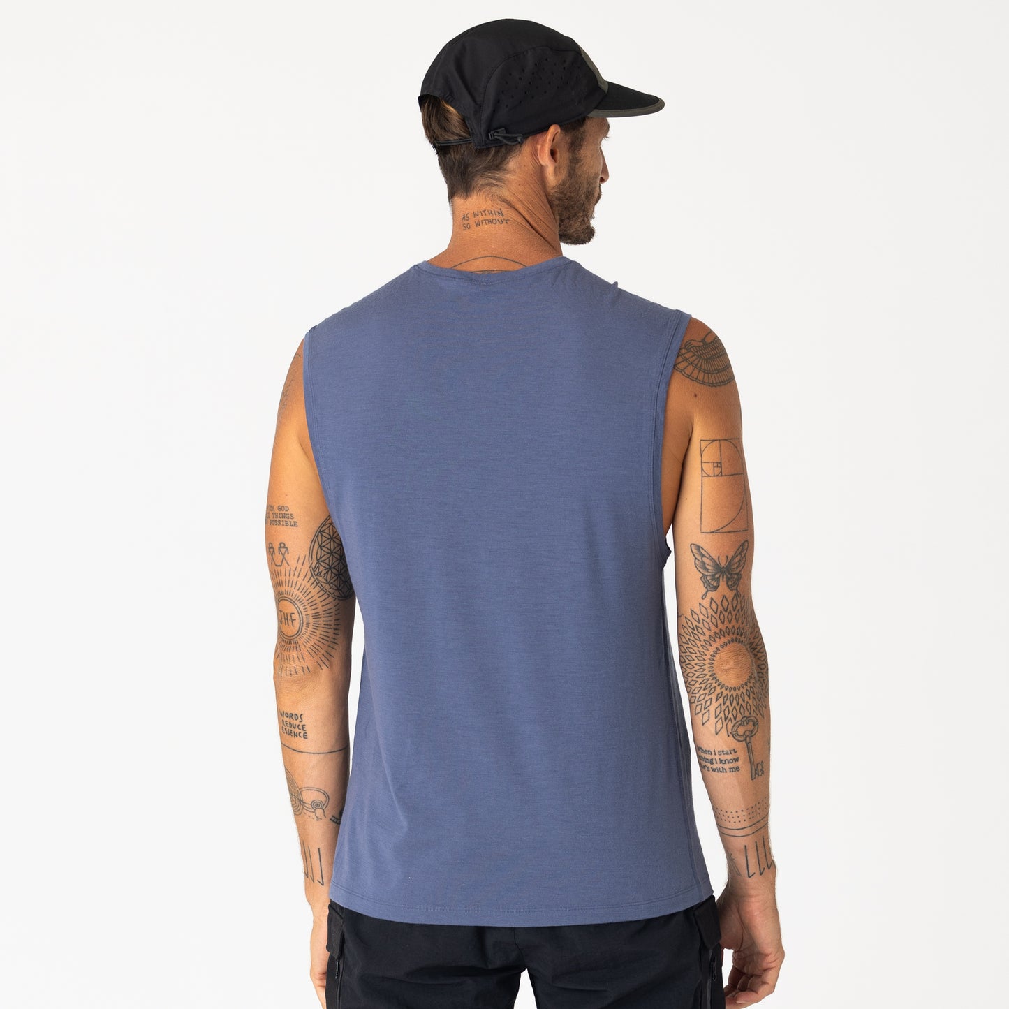 Mens Merino Tank Elysian