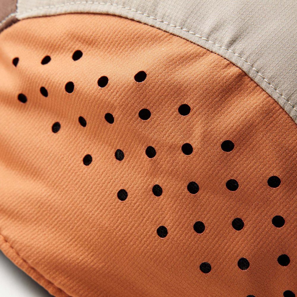 Laser-cut perforations on the Air-Trek Cap side panel