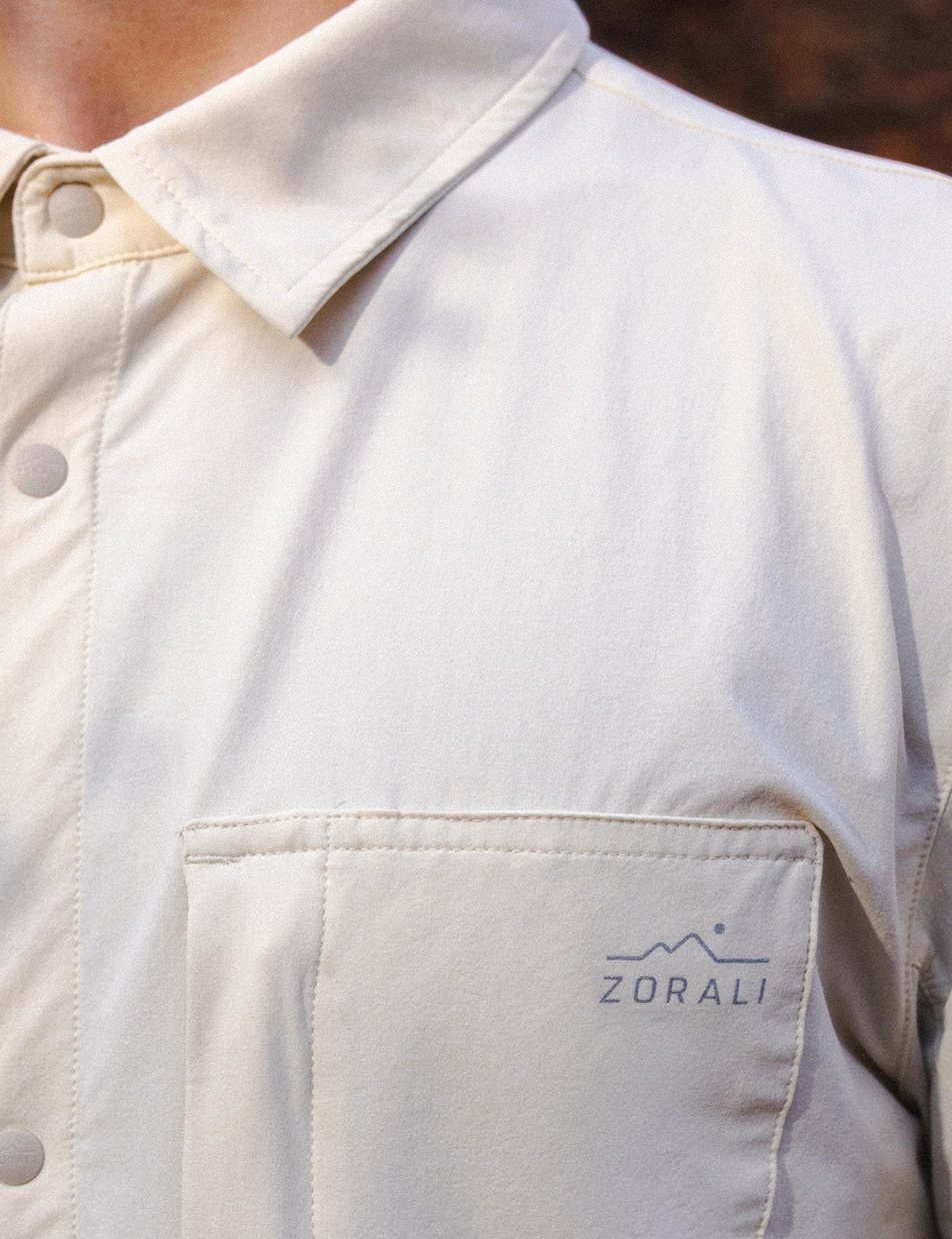 Flip-up collar on the Beachwood Daylight™ Technical Long Sleeve Shirt