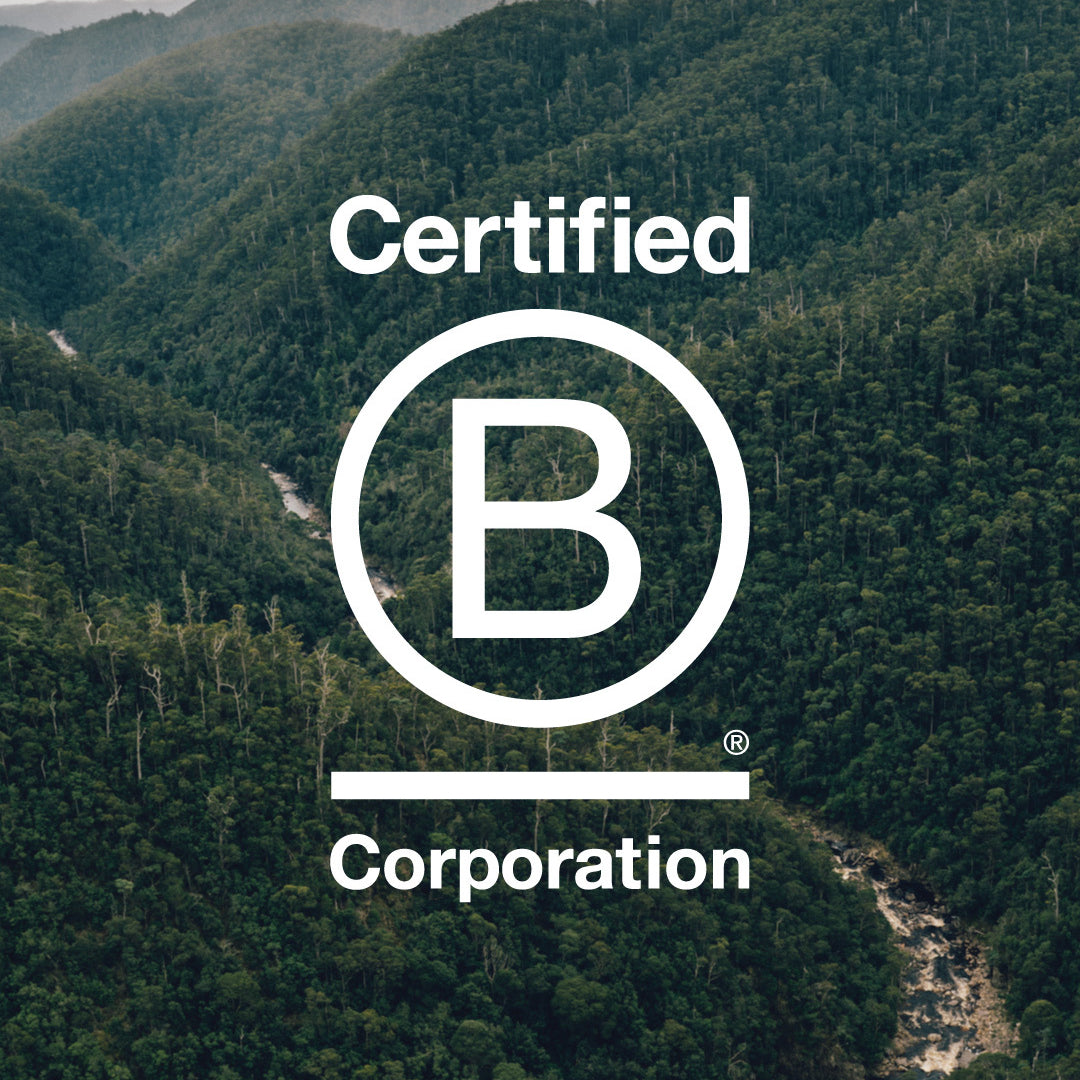 We're Proudly B Corp Certified