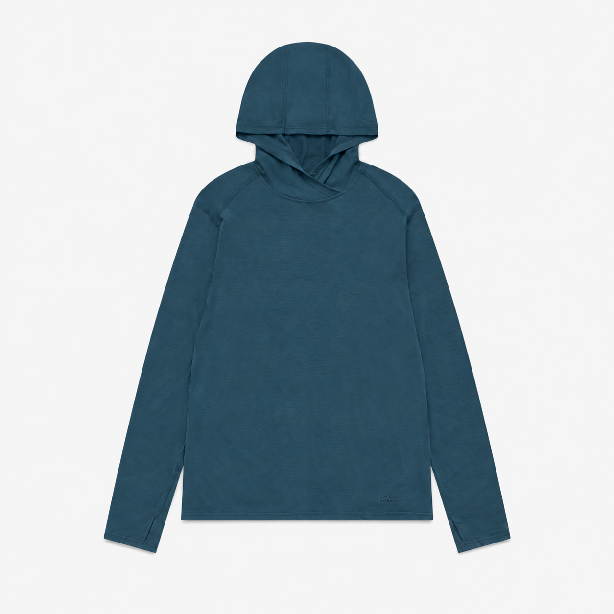 Mens Merino LS Hoody Deep Sea