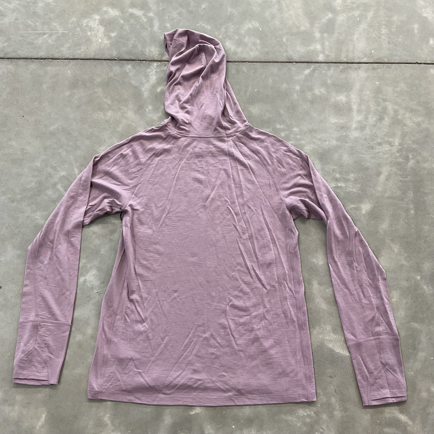 Impeccably Imperfect Womens Merino LS Hoody Lilac – Zorali