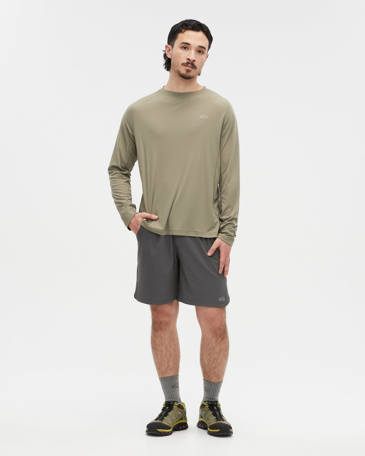 Men's Daylight™ Long Sleeve T-Shirt Saltbush, view 2