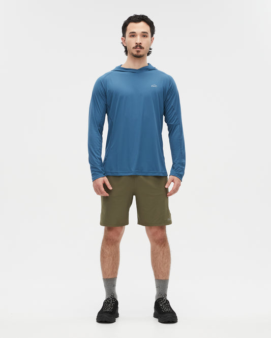 Men's Daylight™ Sun Hoody Tasman Blue, view 1