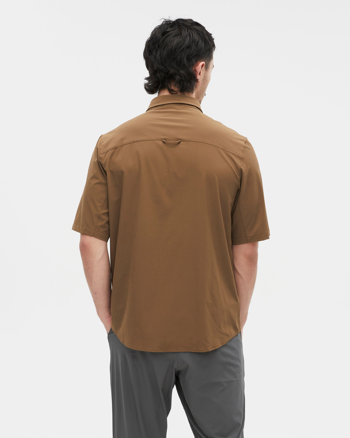 Unisex Daylight™ Technical Short Sleeve Shirt Teak, view 5