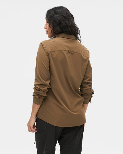 Unisex Daylight™ Technical Long Sleeve Shirt Teak, view 7