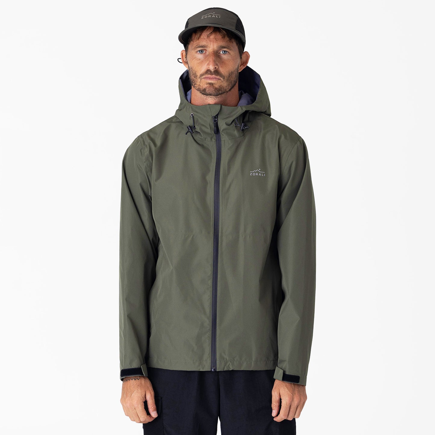 Mens Horizon 3L Rain Jacket Dried Tea