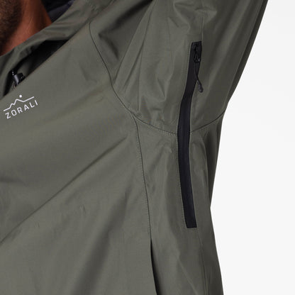 Horizon 3L Rain Jacket Dried Tea
