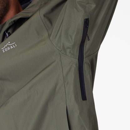 Mens Horizon 3L Rain Jacket Dried Tea