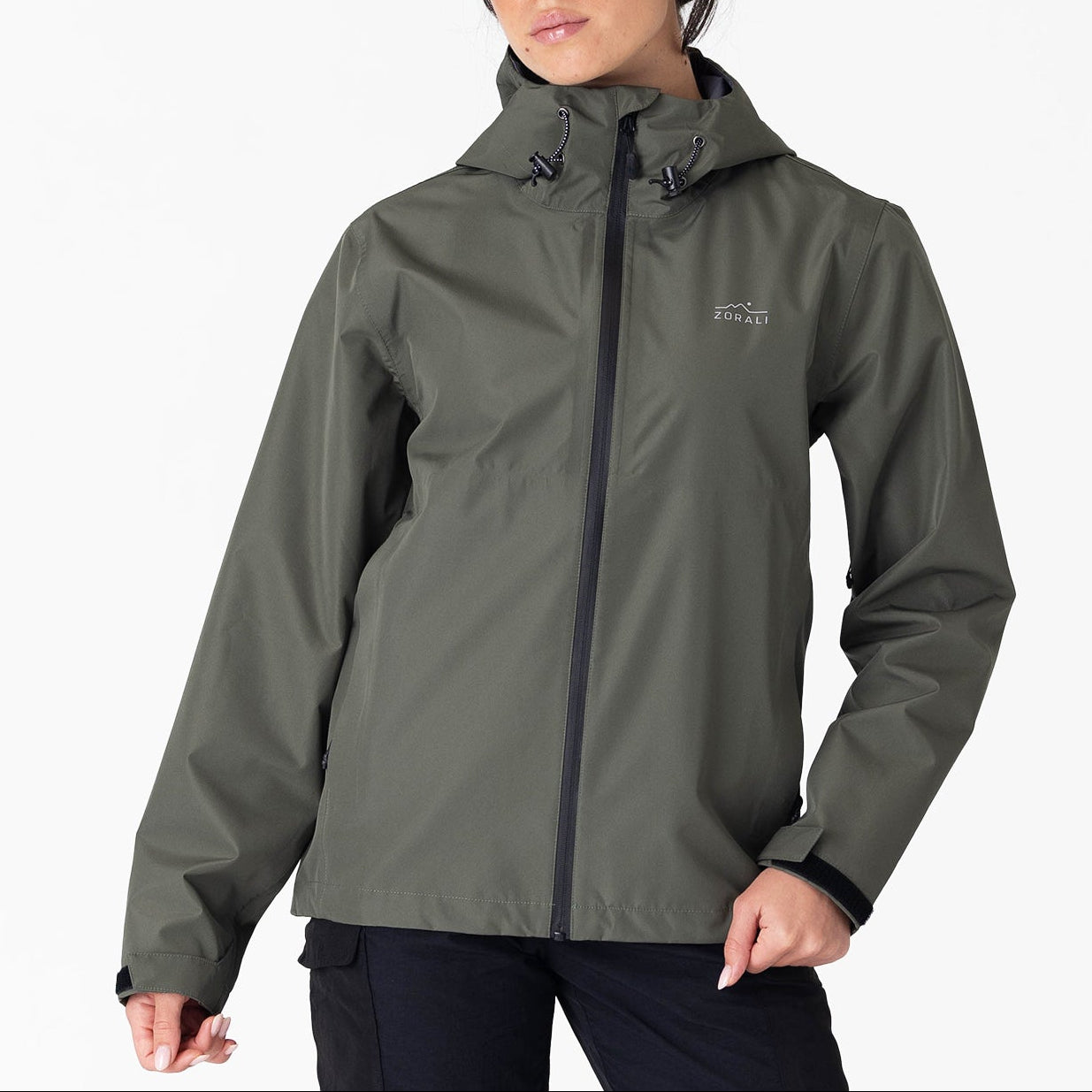 Horizon 3L Rain Jacket Dried Tea
