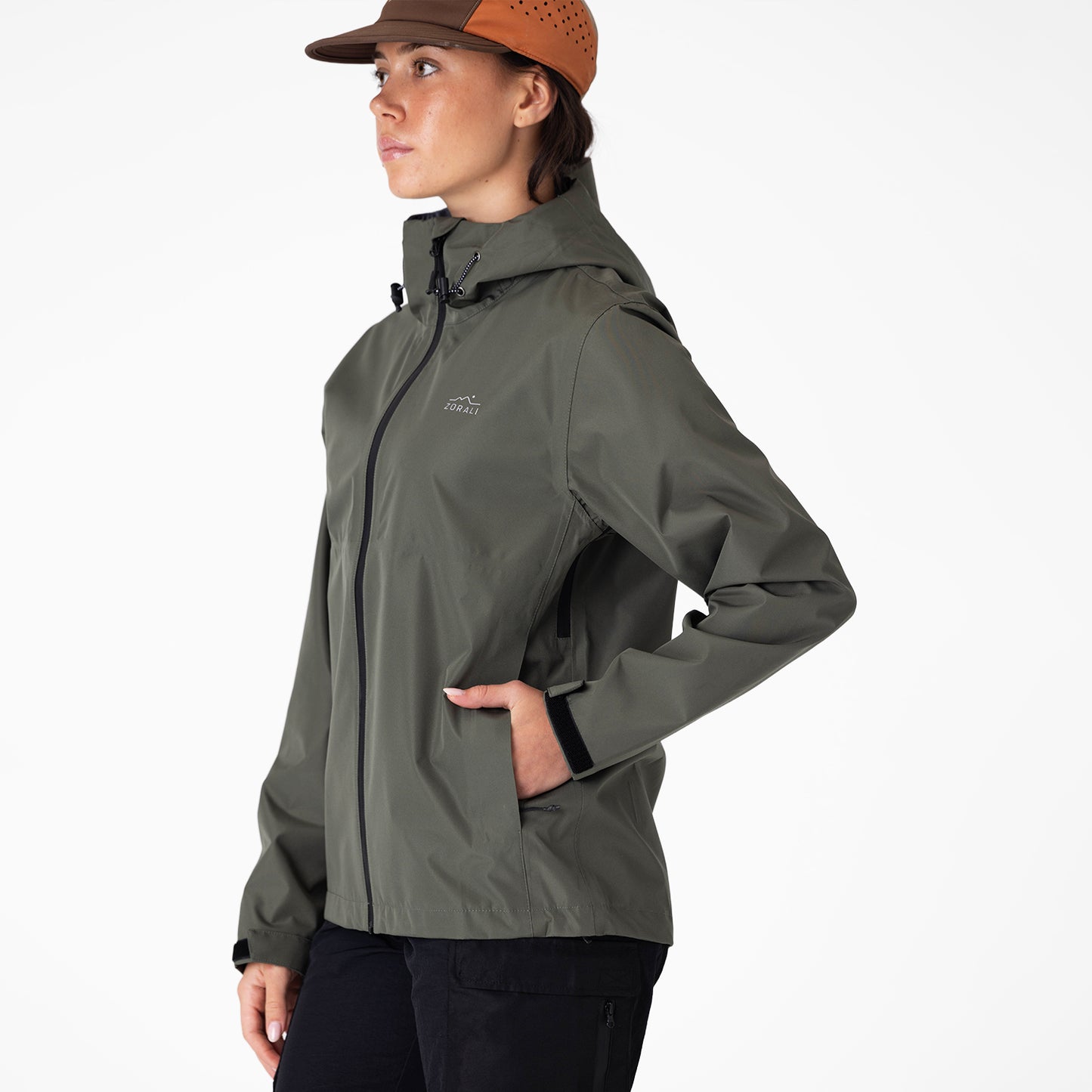 Horizon 3L Rain Jacket Dried Tea