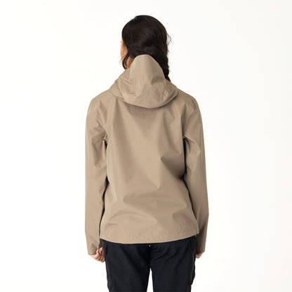 Horizon 3L Rain Jacket Stone