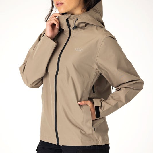 Horizon 3L Rain Jacket Stone