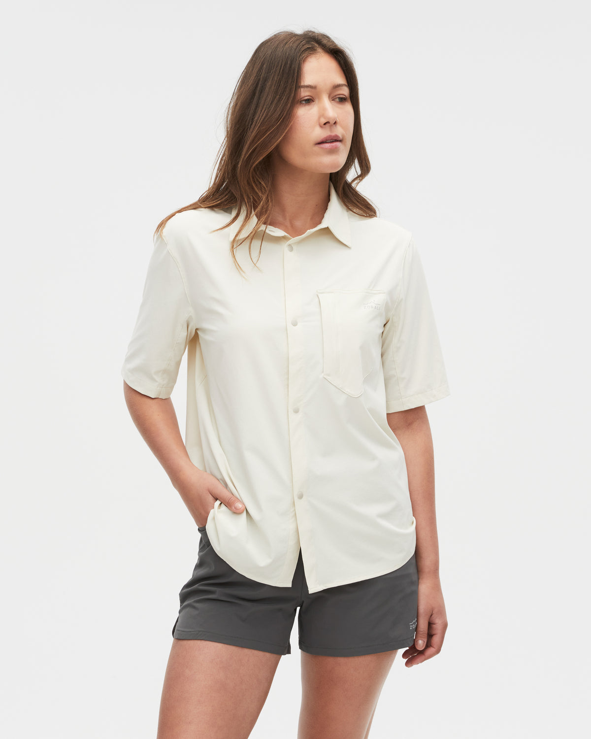 Unisex Daylight™ Technical Short Sleeve Shirt Beachwood, view 3