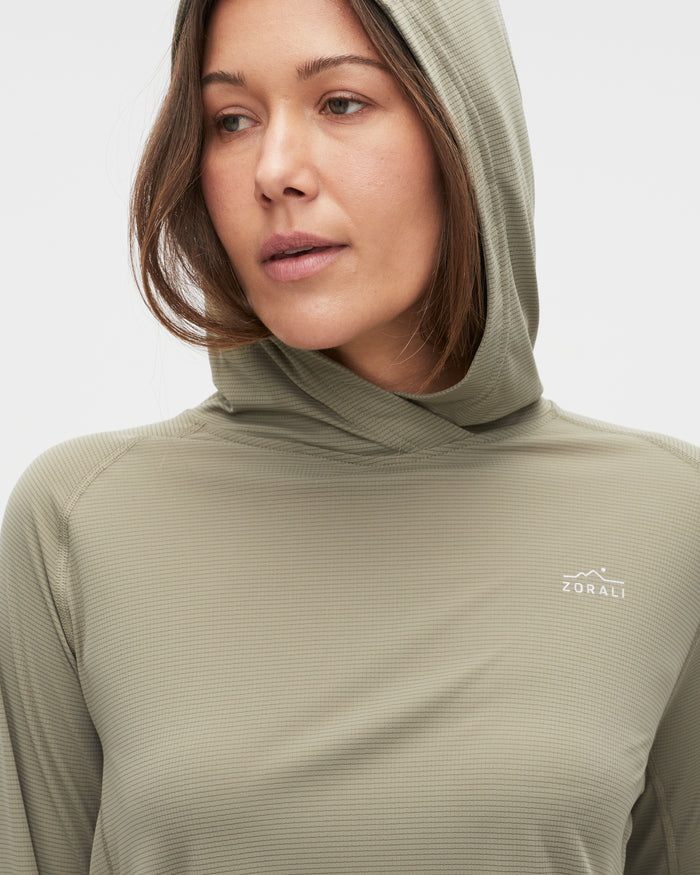 Bianca wearing the Saltbush top, size 10