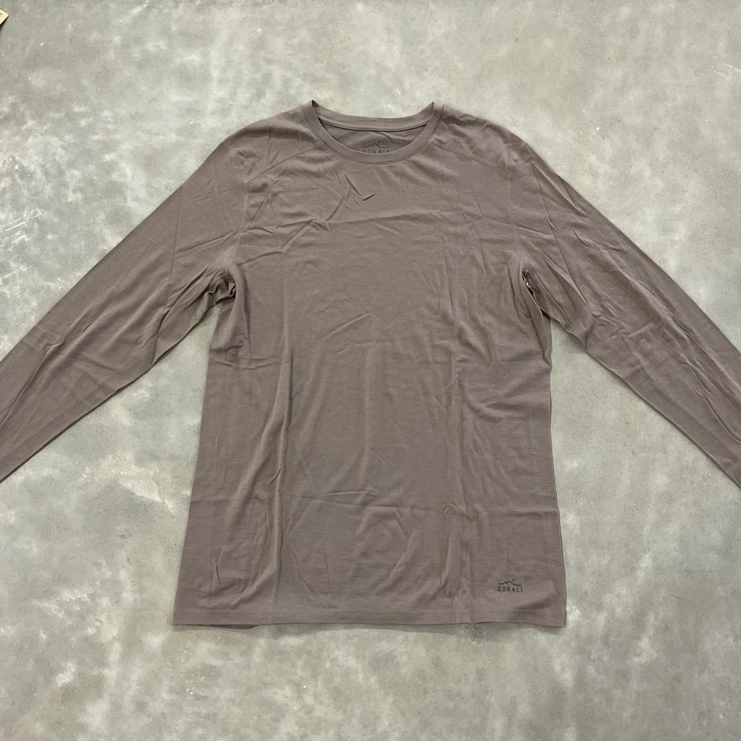 Impeccably Imperfect Mens Merino LS Base Layer Tawny