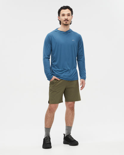 Men's Daylight™ Sun Hoody Tasman Blue, view 2