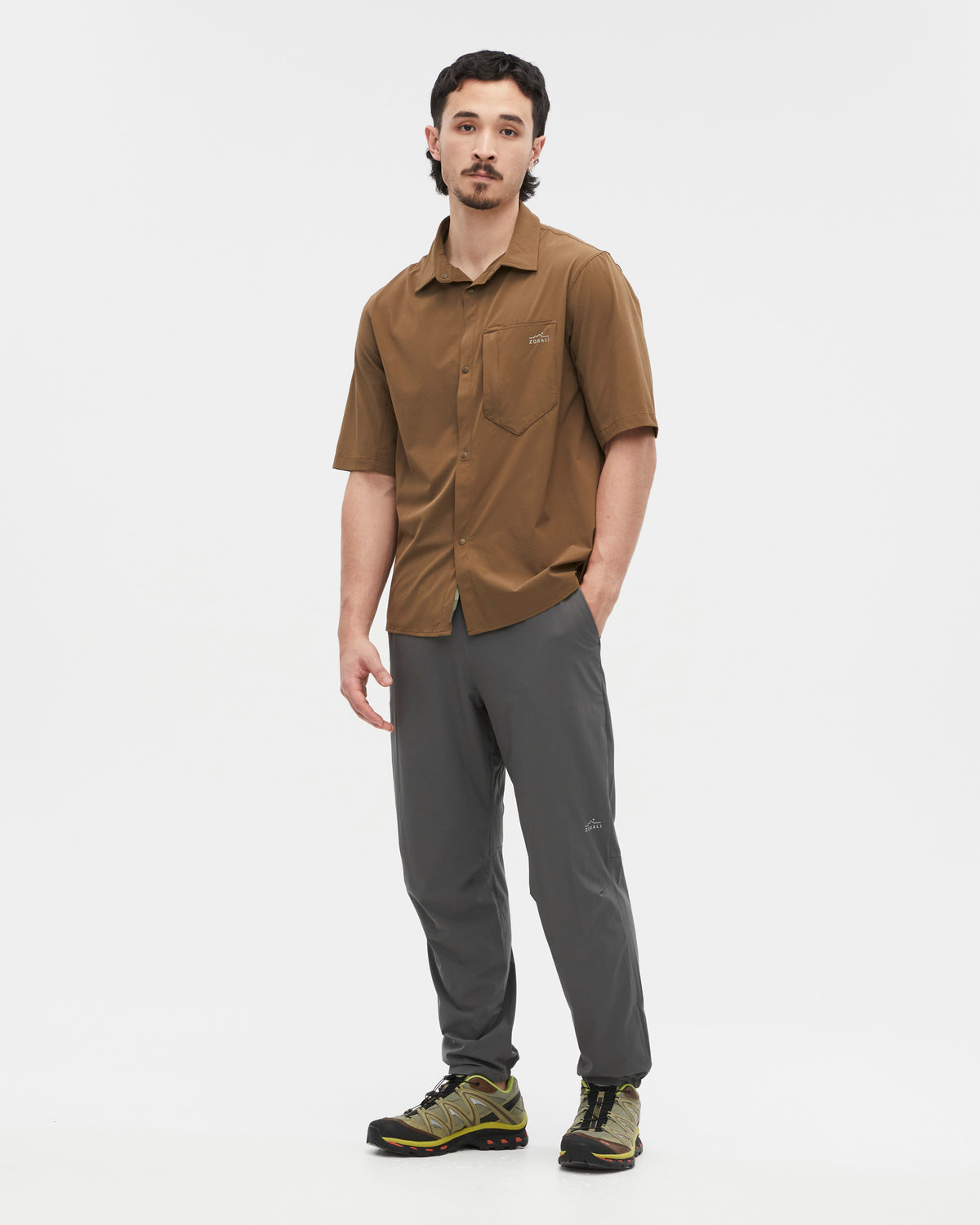 Unisex Daylight™ Technical Short Sleeve Shirt Teak, view 1