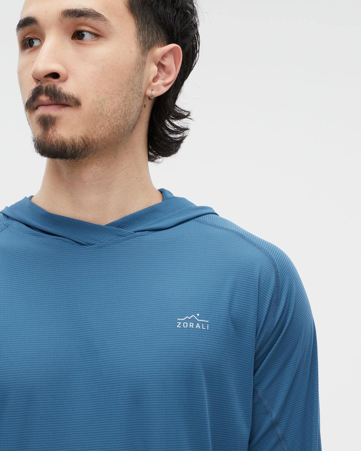 Men's Daylight™ Sun Hoody Tasman Blue, view 5