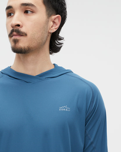 Men's Daylight™ Sun Hoody Tasman Blue, view 5