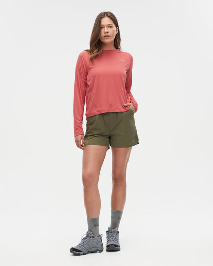 Women's Daylight™ Long Sleeve T-Shirt Mineral Red, view 1
