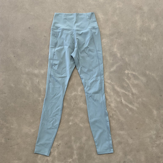 Impeccably Imperfect Womens Move Leggings Sky Blue