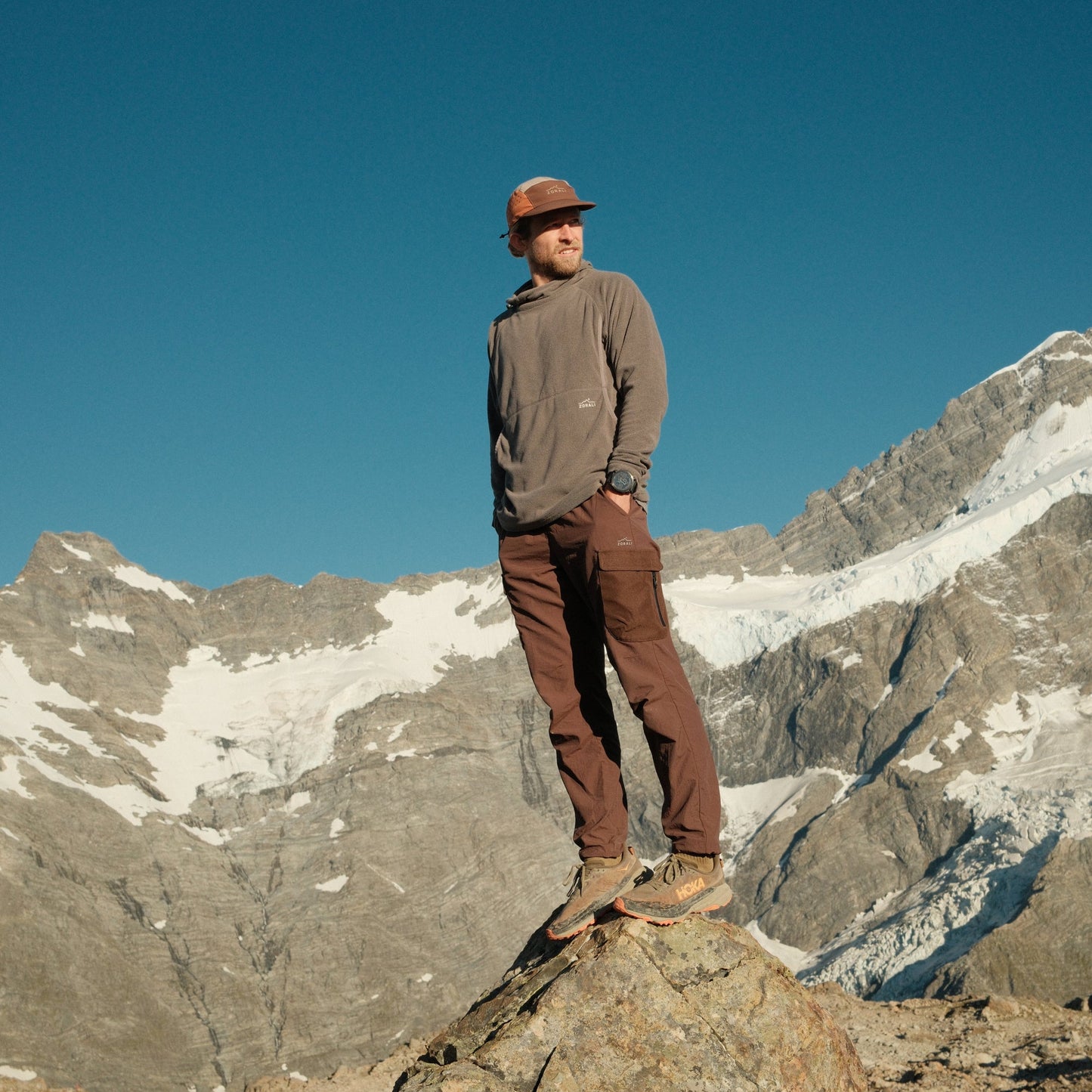 Mens Air-Grid™ Fleece Grey Marle