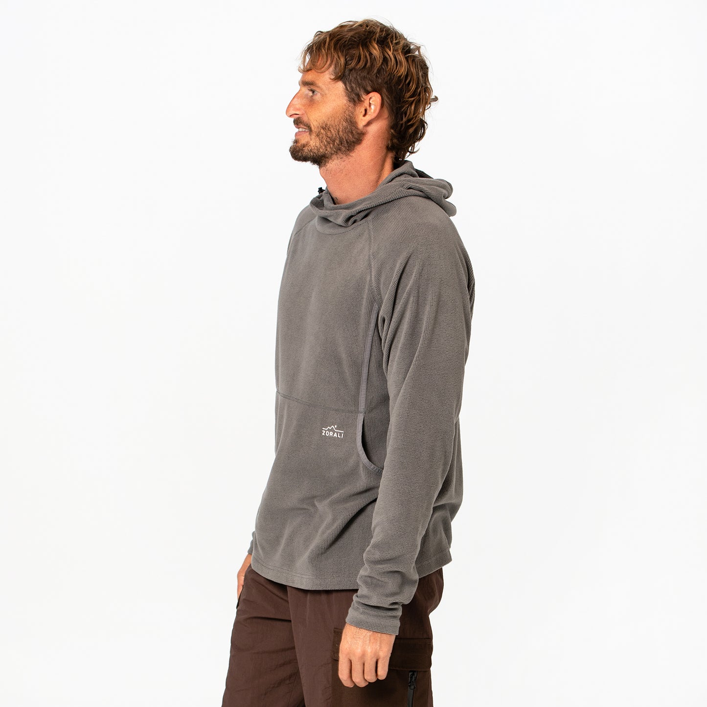 Mens Air-Grid™ Fleece Grey Marle