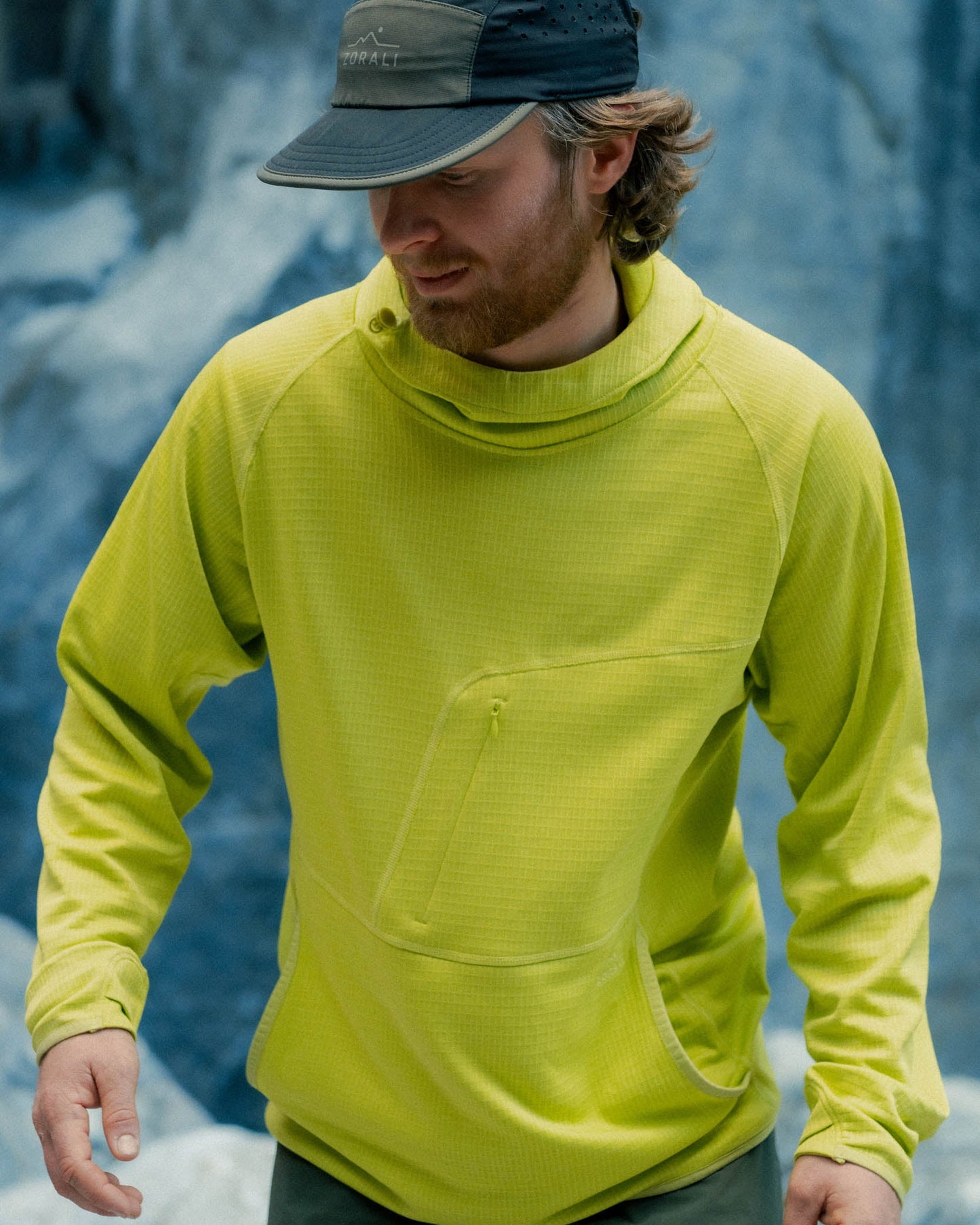 Mens Air-Grid™ Fleece Kepler Moss
