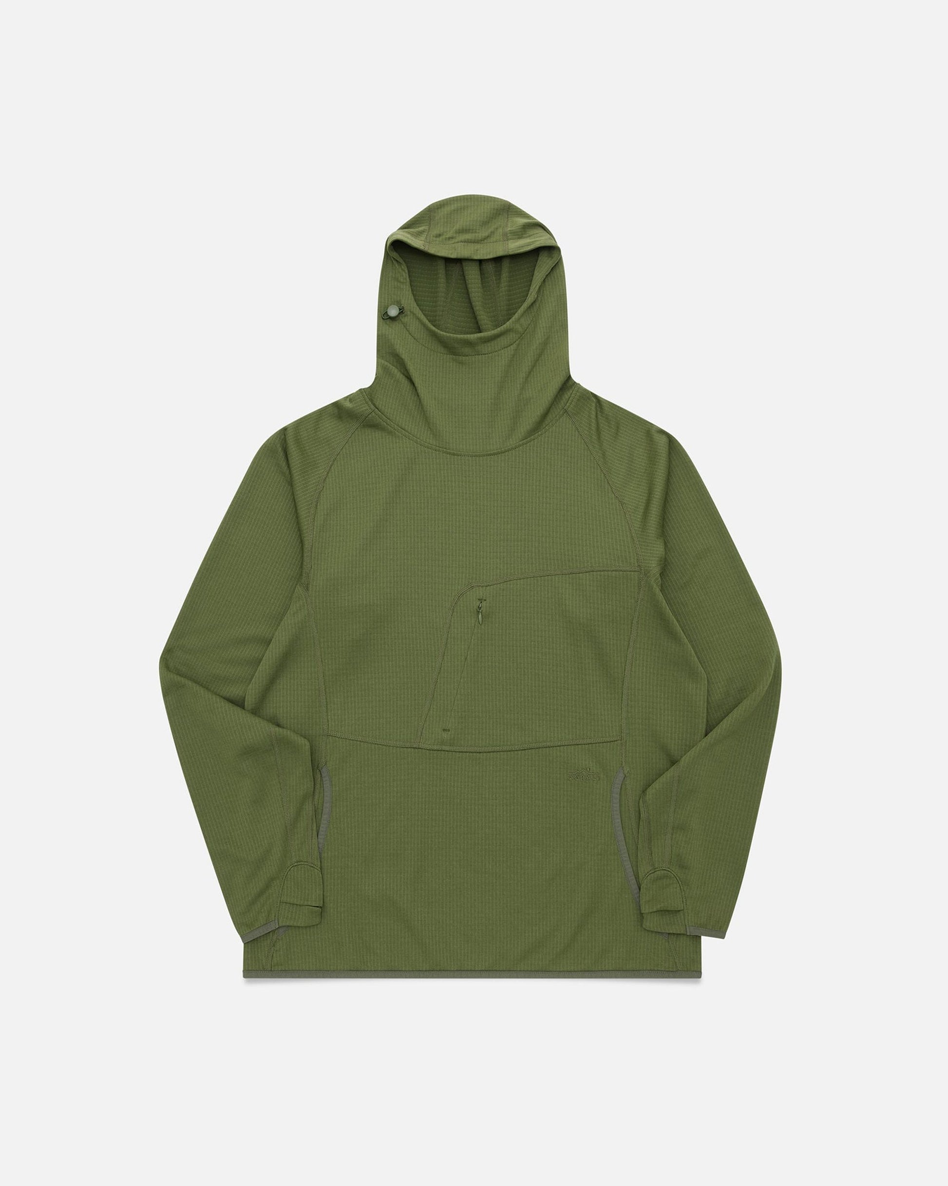 M BushGreen flat lay