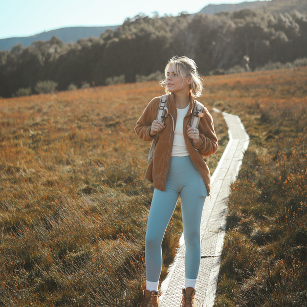 Womens Move Leggings Sky Blue
