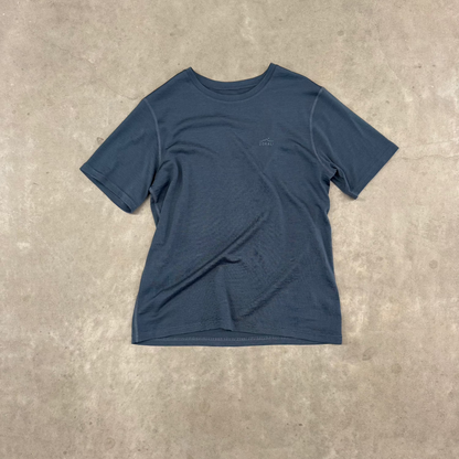 Impeccably Imperfect Mens Merino T-Shirt Blue