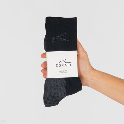 Merino Mountain™ Sock Black