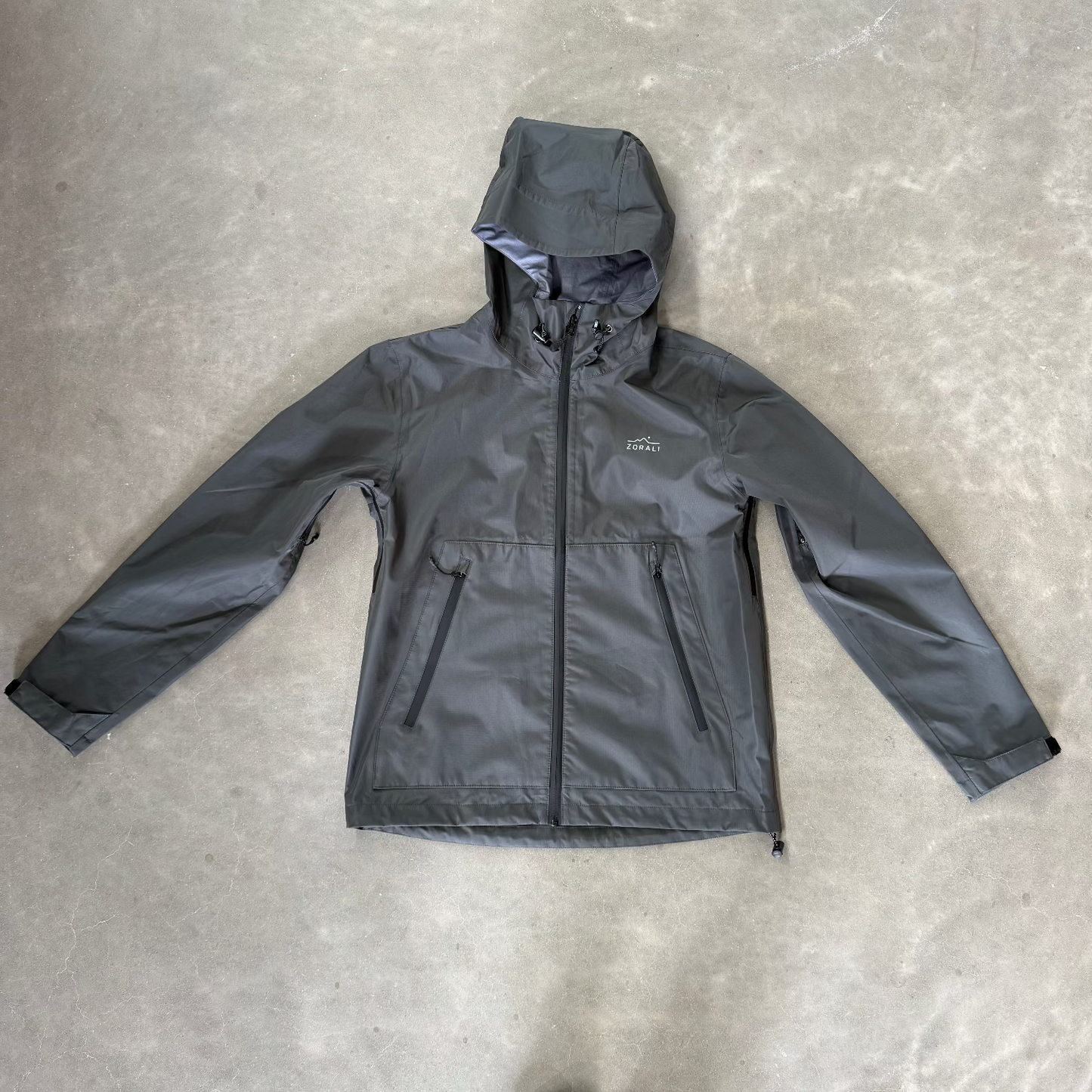 Impeccably Imperfect Horizon 3L Rain Jacket Charcoal