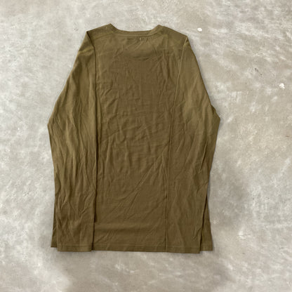 Impeccably Imperfect Mens Merino LS Base Layer Olive