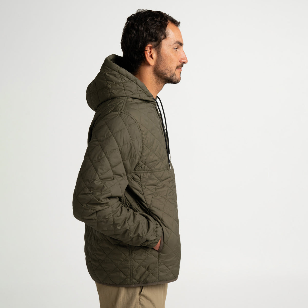 Mens Insulated Jacket Olive
