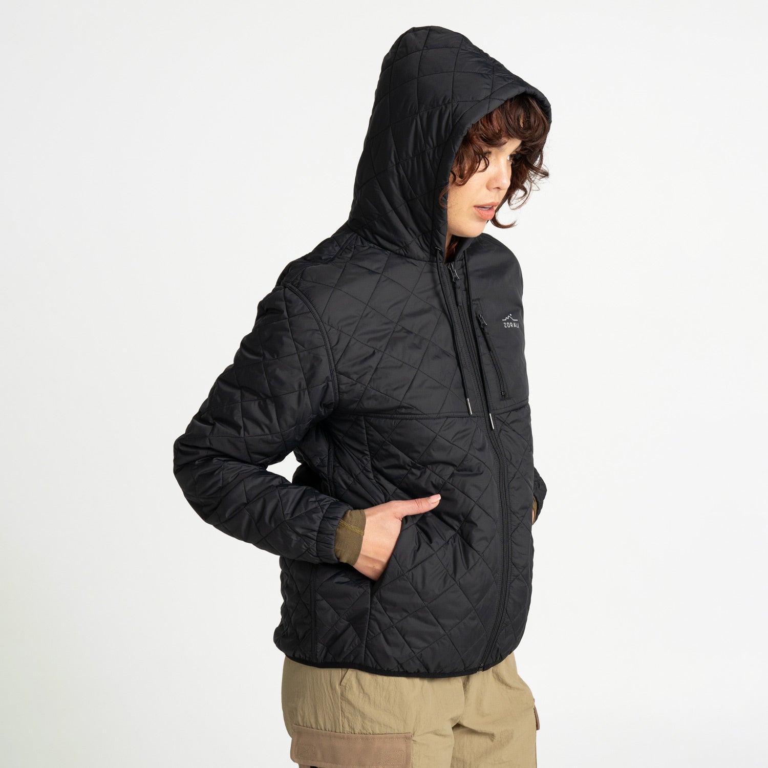 Womens Insulated Jacket Black