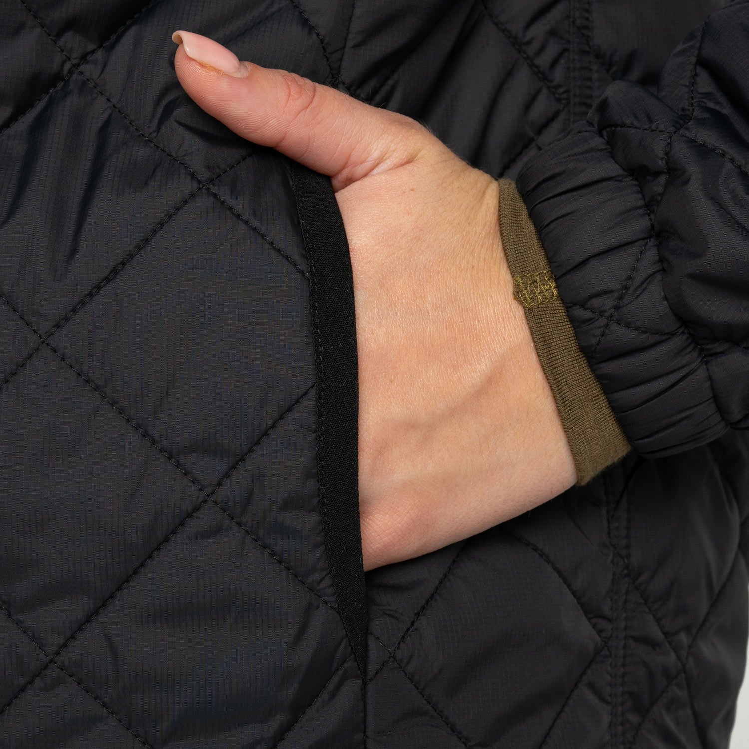 Womens Insulated Jacket Black