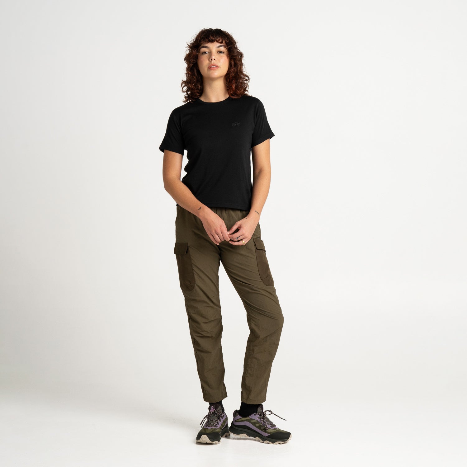 Womens Recycled Venture Pants Olive