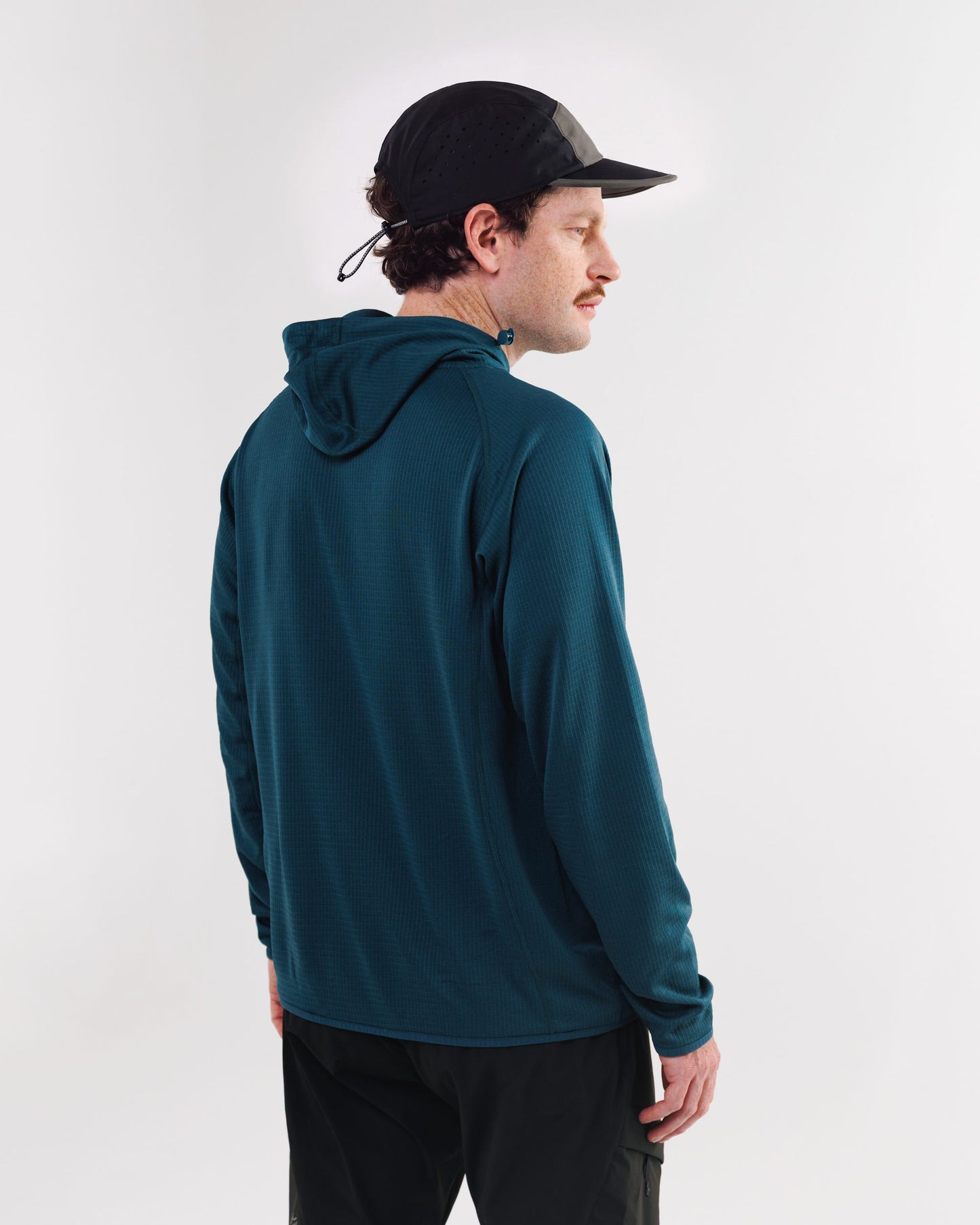 Mens Air-Grid Fleece Deep Sea