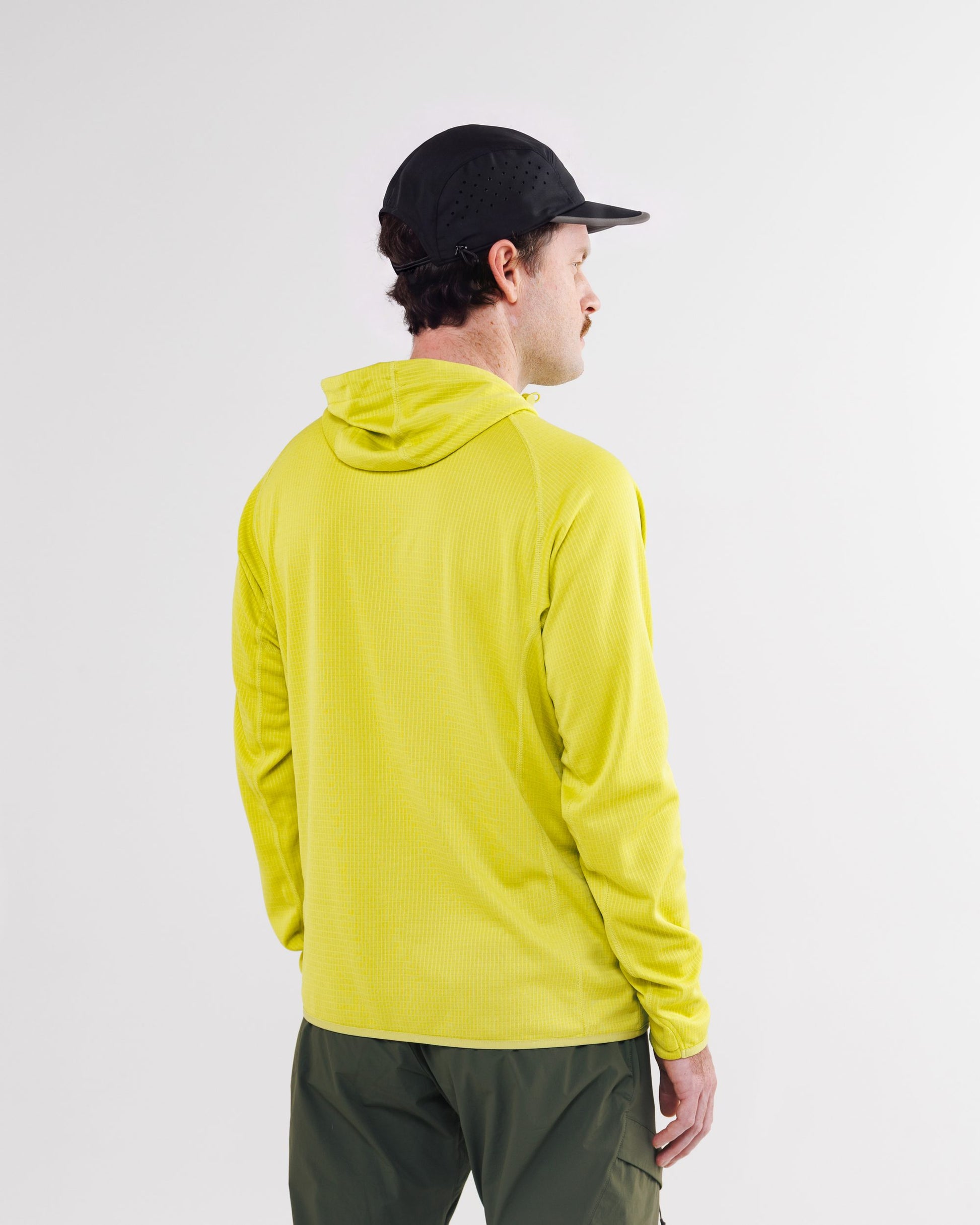 Mens Air-Grid Fleece Kepler Moss