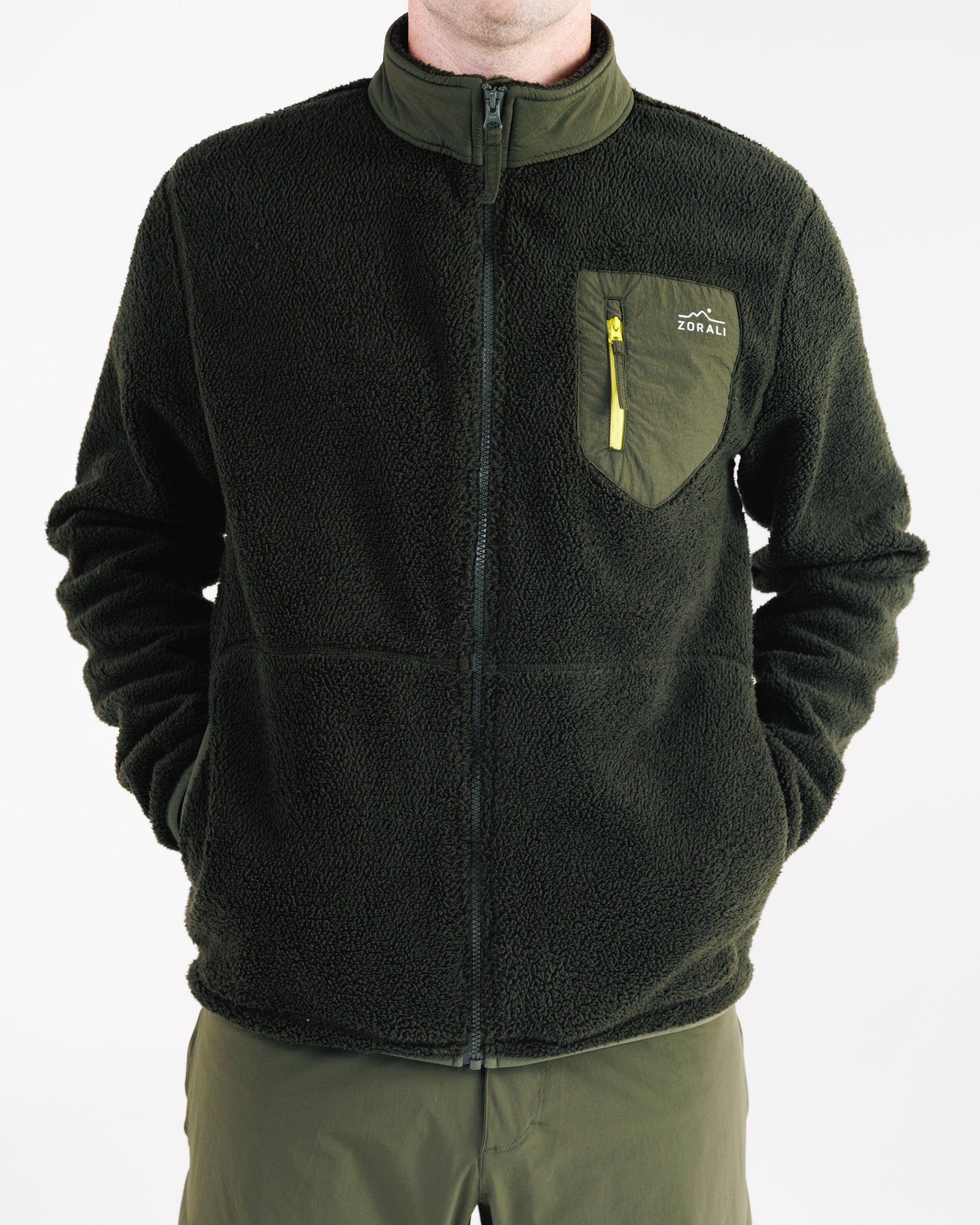 Men's Cosy Camp Fleece - Forest Night | Zorali