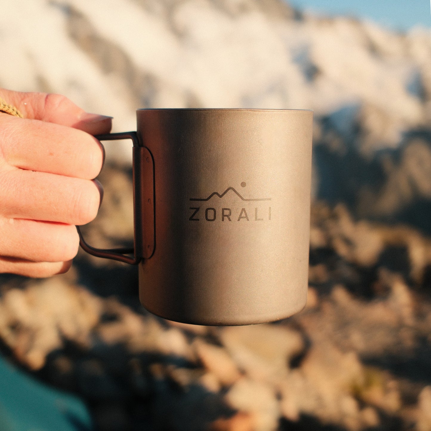 Trek-ready™ Titanium Double Wall Mug 375 mL